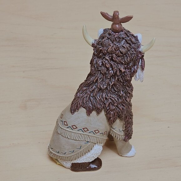 Hamilton Collection Totem Tom Cat Kitten Feathers 'n Furs Native American Native - Picture 5 of 11